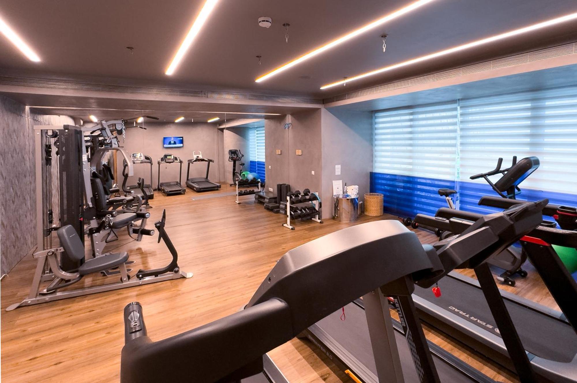 St George Lycabettus Lifestyle Hotel Athens Exterior photo The gym at the hotel