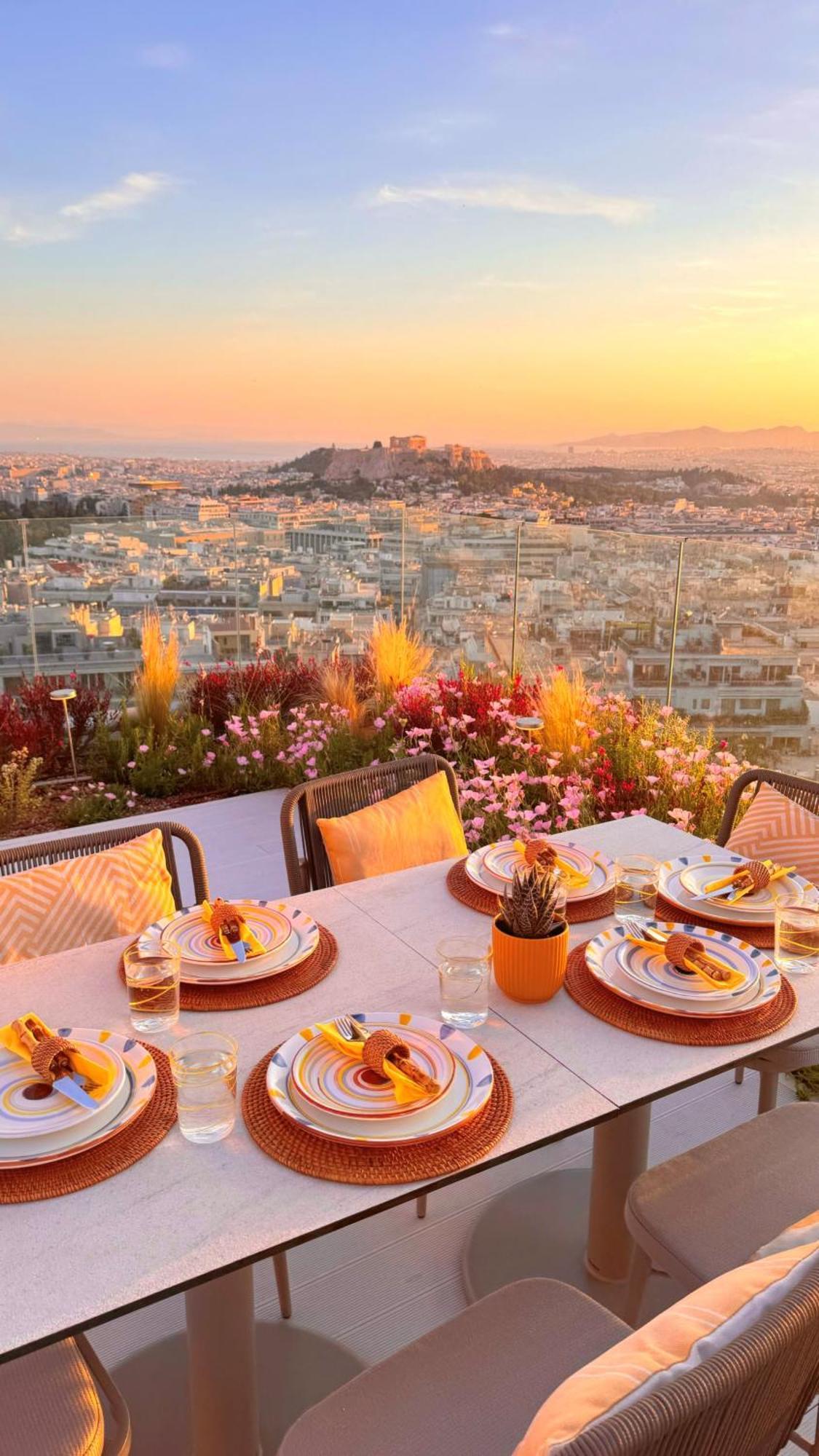 St George Lycabettus Lifestyle Hotel Athens Exterior photo The view from the hotel's rooftop