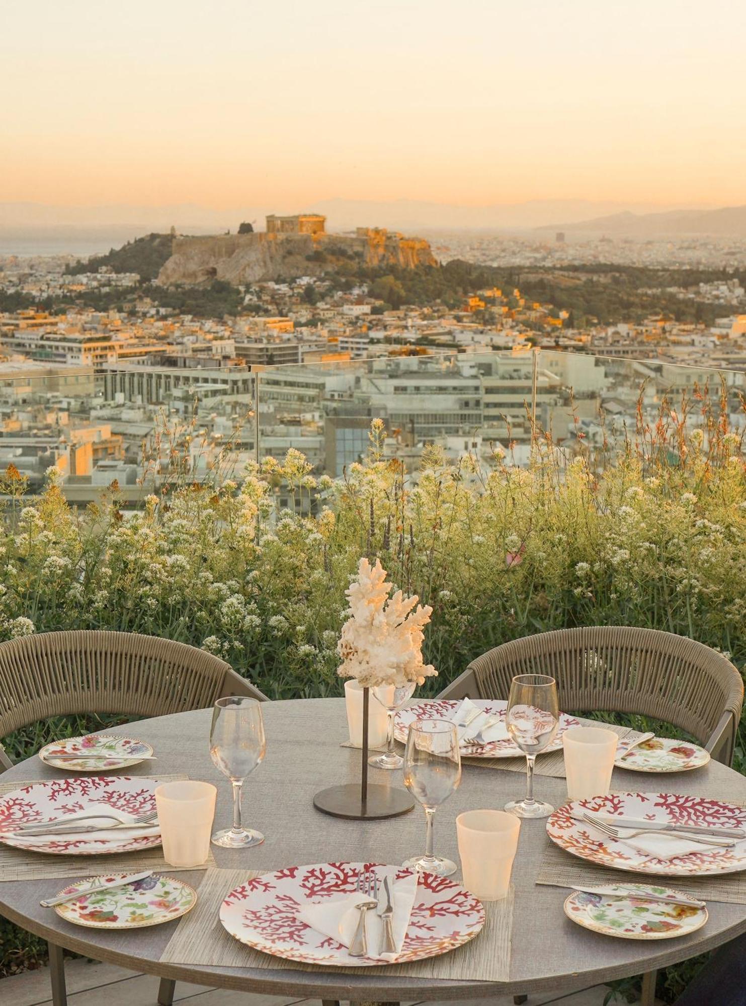 St George Lycabettus Lifestyle Hotel Athens Exterior photo View from the hotel